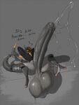  absurd_res ace0t0nic anthro aquatic balls big_balls big_penis bodily_fluids bottomless bottomless_anthro bottomless_male clothed clothing clothing_around_one_leg dialogue digital_drawing_(artwork) digital_media_(artwork) english_text erection ethan_(humbug) excessive_genital_fluids excessive_precum fangs fish foreskin genital_fluids genitals glistening glistening_balls glistening_genitalia glistening_penis hands_behind_head hi_res huge_balls huge_penis humanoid_genitalia humanoid_penis hybrid hyper hyper_balls hyper_genitalia hyper_penis leaking_precum lying lying_on_ground machine male male_anthro on_ground open_mouth partially_clothed penis precum protogen scrotum_flap shark shark_tail sharp_teeth simple_background solo spread_legs spreading sweat sweatdrop sweaty_balls sweaty_genitalia talking_to_viewer teeth text tongue tongue_out topwear underwear underwear_around_one_leg underwear_down vein veiny_penis visor 
