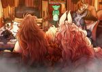 anthro antlers bathing_another black_body black_eyes black_fur black_hair black_spots blonde_hair blush bucket character_request container eyes_closed felid feline female fur generation_4_pokemon green_body green_fur green_hair grey_antlers grey_body grey_fur group hair hi_res horn hug inside male mammal markings massage nintendo noel_(dozydoe) nude orange_body orange_fur pink_body pink_fur pokemon pokemon_(species) sauna shinx sitting smile spots spotted_body spotted_fur steam strike_(strikerman) tan_horn towel towel_only trost-tata_(waffleborn) unknown_species water white_towel wolfy_(artist) yellow_body yellow_fur yellow_inner_ear