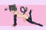 animal_humanoid annoyed arm_warmers armwear balls cat_humanoid clothing erection felid felid_humanoid feline feline_humanoid femboy footwear fur genitals grey_body grey_fur grey_hair hair half-closed_eyes hi_res humanoid humanoid_genitalia humanoid_penis latex latex_armwear latex_clothing latex_legwear legwear male mammal mammal_humanoid narrowed_eyes penis socks solo toeless_footwear toeless_legwear toeless_socks toeless_stockings xing1