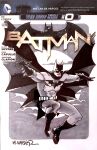  1boy batman batman_(series) batman_symbol belt black_cape bodysuit cape cover_sketch dc_comics grey_bodysuit highres male_focus mattwagnercomic multicolored_bodysuit solo superhero_costume taut_bodysuit two-tone_bodysuit utility_belt 