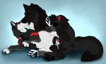  animal_genitalia animal_vulva anus black_anus black_body black_fur black_vulva bodily_fluids canid canine canine_genitalia canine_vulva cum cum_in_vagina cum_inside duo echo_(wolffylegend) eyes_closed female female_penetrated feral feral_on_feral feral_penetrated feral_penetrating feral_penetrating_feral fur genital_fluids genitals grey_body grey_fur hi_res killthe_demon kissing male male/female male_penetrating male_penetrating_female mammal penetration penile penile_penetration penis penis_in_vagina red_penis sex simple_background vaginal vaginal_penetration vulva white_body white_fur yipsky 