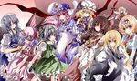  alice_margatroid bad_id bad_pixiv_id bat_wings blonde_hair blue_eyes bow braid brown_hair detached_sleeves doll gap ghost hairband hakurei_reimu hat hitodama izayoi_sakuya katana kirisame_marisa konpaku_youmu konpaku_youmu_(ghost) lavender_hair long_hair multiple_girls nanase_nao pink_hair purple_eyes red_eyes remilia_scarlet saigyouji_yuyuko shanghai_doll short_hair silver_hair sword touhou twin_braids weapon wings witch_hat yakumo_yukari yellow_eyes 