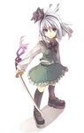  fruit_punch konpaku_youmu silver_hair solo sword touhou weapon 