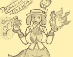 2k_games anthro big_breasts bioshock black_body breasts canid canine canis clothed clothing digital_media_(artwork) female fur mammal solo tabularasa tagg tagme tail