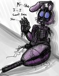  ambiguous_gender animatronic anthro blood bonnie_(fnaf) five_nights_at_freddy&#039;s five_nights_at_freddy&#039;s_2 lagomorph machine mammal mechanical oil rabbit robot snaxattacks solo 