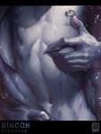  anthro big_dom_small_sub close-up duo faceless_male gay lemur male mammal navel nipples nude piercing primate ribcage shower size_difference solo_focus wildering ziggy 