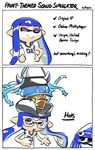  blue_hair english_text eyes_closed female hair hat helmet inkling splatoon stupjam text 