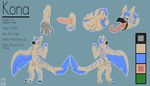  absurd_res anus avian bird butt claws erection feathers hi_res kona korichi long_tongue male model_sheet paws penis prehensile_feet solo stripes text tongue wings 