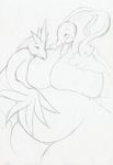  altaria anthro articuno avian big_breasts breasts chubby eyes_closed female nintendo pok&eacute;mon video_games 