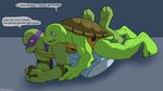  alexgoneloco anthro brothers donatello_(tmnt) duo gay incest male michelangelo_(tmnt) reptile scalie sibling teenage_mutant_ninja_turtles turtle 