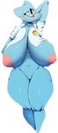 2015 anthro big_breasts blush breasts cat chin feline female huge_breasts mammal milf mother navel nicole_watterson parent pussy smile solo the_amazing_world_of_gumball vhsdaii 