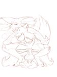  anthro breasts canine delphox female fox mammal nintendo penetration penis pok&eacute;mon pussy sketch smoaer video_games 