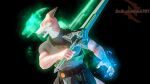 16:9 angry anthro aquarius_(petruz) armor blender_(artwork) daglassman4797 digital_media_(artwork) dragon dragon_(petruz) duo father_(lore) father_and_child_(lore) father_and_son_(lore) hi_res horn humanoid lizard magic male melee_weapon multicolored_body mythological_creature mythological_scalie mythology parent_(lore) parent_and_child_(lore) parent_and_son_(lore) reptile scalie son_(lore) spirit sword weapon widescreen yelling