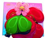 absurd_res areola big_areola big_breasts big_butt big_nipples black_eyes blush bodily_fluids bracelet breast_expansion breasts butt butt_expansion clothed clothing dress elemental_creature english_text expansion eyebrows eyelashes female flora_fauna flower freckles glistening glistening_eyes green_areola green_body green_nipples heart_eyes heart_symbol hi_res huge_areola huge_breasts huge_butt huge_nipples hyper hyper_areola hyper_breasts hyper_butt hyper_nipples jewelry lactating lactating_water leaf leaf_arms lips mommy_flower motion_lines nipple_slip nipples one_breast_out onomatopoeia open_mouth open_smile pearl_bracelet petals pink_lips pink_petals pink_tongue plant red_clothing red_dress rosy_cheeks smile solo sound_effects sweat sweaty_breasts tears text tongue torn_clothing unusual_bodily_fluids unusual_lactation walter_sache wardrobe_malfunction water yellow_face