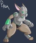  2d armored berzerk combat female hare lagomorph mammal melee pixel_art plaga pose solo sprite 