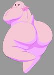  anthro anthrofied big_breasts big_butt big_thighs breasts butt chansey female looking_at_viewer looking_back mcnasty nintendo nude overweight pok&eacute;mon solo standing standing_on_one_foot video_games 