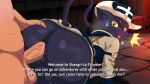 16:9 anal anal_penetration anthro aramiys_(shanghri-la_frontier) balls bestiality bodily_fluids butt butt_grab cait_sith_(species) cat-sith celtic_mythology clothed clothing doggystyle duo english_text european_mythology felid feline fencer feral from_behind_position gameplay_mechanics genital_fluids genitals hand_on_butt hi_res how-to human looking_back male male/male mammal mythology nekoni nude pantsless penetration penis precum sex shangri-la_frontier shocked surprise_sex surprised_expression text welcoming widescreen