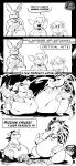 abdominal_bulge ambiguous_gender anthro badge crossed_arms dialogue digestion discarded_object eclairscollection english_text feral gameplay_mechanics generation_1_pokemon generation_3_pokemon group growlithe hi_res kerchief licking licking_lips monochrome nintendo one_eye_obstructed oral_vore pokemon pokemon_(species) pokemon_move pokemon_mystery_dungeon resting_on_belly sandshrew sandslash semi-anthro shell shocked soft_vore speech_bubble spike_chunsoft text tongue tongue_out vore wartortle weight_gain zangoose