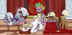  anal ancient_rome anus balls buttplug buttplug_tail crossdressing cum friendship_is_magic gaping gay group hoity_toity_(mlp) male my_little_pony penis prince_blueblood_(mlp) sex_toy smudge_proof spike_(mlp) spqr trenderhoof_(mlp) 
