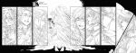  210_(reverse:1999) 37_(reverse:1999) 3boys 5girls 6_(reverse:1999) barefoot boater_hat bow circlet closed_eyes coat column_lineup crying crying_with_eyes_open enigma_(reverse:1999) eyewear_strap faceless facing_away food-themed_hair_ornament from_behind glasses grape_hair_ornament greyscale gyujik_qzc hair_ornament hand_up hat hat_bow highres holding holding_umbrella humanoid_robot jacket joints kakania_(reverse:1999) long_hair looking_at_viewer lucy_(reverse:1999) monochrome multiple_boys multiple_girls open_mouth outstretched_arm profile reverse:1999 robot robot_girl robot_joints round_eyewear short_hair smile sophia_(manus_vindictae)_(reverse:1999) sophia_(reverse:1999) streaming_tears surprised sweat tears umbrella vertin_(reverse:1999) very_long_hair 