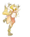  anthro blonde_hair canine female fox hair kemono long_hair mammal solo unknown_artist 