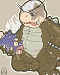  balls koopa male mario_bros morton_koopa_jr nintendo oral penis puggy scalie uncut video_games 