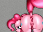  animal_genitalia animated anus bedroom_eyes blue_eyes butt clitoral_winking clitoris cutie_mark dock earth_pony equine equine_pussy female friendship_is_magic fur grey_background hair half-closed_eyes horse looking_back mammal my_little_pony open_mouth pink_fur pink_hair pink_skin pinkie_pie_(mlp) plain_background pony presenting presenting_hindquarters puffy_anus pussy pussy_juice rainingskys solo 