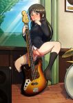  1girl akiyama_mio bass_guitar biting_own_finger black_hair black_jacket black_socks blazer blue_ribbon blue_sky blush body_blush bottomless breasts breath brown_eyes chain-link_fence clitoris collared_shirt commission curtains cymbals drum drum_set e1alpha female_ejaculation female_masturbation female_orgasm fence guitar highres hime_cut indoors instrument jacket k-on! lens_flare long_hair long_sleeves masturbation neck_ribbon object_insertion orgasm pussy pussy_juice ribbon sakuragaoka_high_school_uniform saliva school_uniform shirt signature sky socks solo speaker spread_legs tears tree twitching vaginal vaginal_object_insertion vinyl_record window winter_uniform 