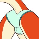 1:1 alien alpha_channel anthro bent_over briefs bulge butt clothing detailed_bulge digital_drawing_(artwork) digital_media_(artwork) disney experiment_(lilo_and_stitch) fan_character ferlo flat_colors lilo_and_stitch male multicolored_body orange_body outline presenting presenting_hindquarters red_body shiuk simple_background solo tail telegram_sticker transparent_background two_tone_body underwear white_body white_outline