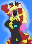  android anthro avian breasts dragon female gryphon hybrid jstarwolf13 solo 