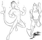  anatomically_correct anthro cetacean clothing dolphin lifeguard male mammal marine nude solo swimsuit weaselgrease zoop 