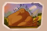2025 ambiguous_feral ambiguous_gender ambiguous_pred ambiguous_prey anthro anthro_prey ass_up belly belly_on_ground belly_squish big_belly big_butt black_ear_tips black_text bloated blurred_background bodily_noises body_outline border butt calling_for_help cheek_spots churn cloud compression_artifacts curved_text digestion digestion_noises digital_media_(artwork) digital_painting_(artwork) dipstick_ears ear_markings english_description english_text evening eyes_closed face_imprint feral feral_pred full-length_portrait fully_inside fur generation_1_pokemon glorsh green_text head_on_ground head_tuft hi_res huge_belly hyper hyper_belly immobile imprint larger_ambiguous larger_anthro light lighting lightning_tail lying lying_on_ground mammal monotone_arms monotone_belly monotone_butt monotone_legs motion_lines mountain muffled multicolored_ears nature nature_background nintendo on_front on_ground onomatopoeia outside painting_(artwork) pikachu plant pointy_ears pokemon pokemon_(species) portrait quadruped resting_on_belly rodent rumbling_stomach shaded shortened_sound_effect shrub side_view signature size_difference sky sleeping sleeping_pred slosh sloshing_belly smaller_feral smaller_pred soft_shading soft_vore solo sound_effect_variant sound_effects squish sunset tail tcsrjx text thick_thighs tuft twitter_handle two_tone_ears unseen_prey unwilling_prey vore vowelless vowelless_sound_effect vowelless_vocalization white_border white_text_outline wide_hips yellow_arms yellow_belly yellow_body yellow_butt yellow_face yellow_fur yellow_hands yellow_legs yellow_tail yellow_tuft zzz