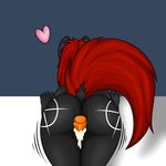  &lt;3 anthro black_fur cum cum_in_pussy cum_inside cutie_mark digital_media_(artwork) disembodied_penis dock duo equine fan_character female from_behind fur hair hi_res horse long_hair male mammal my_little_pony penetration penis pony presenting pussy quin-nsfw raised_tail rear_view red_hair sex solo_focus straight vaginal vaginal_penetration 