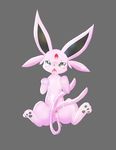  3_toes after_sex anus cum cum_in_pussy cum_inside cum_on_body cum_on_face eeveelution espeon female feral forked_tail fur grey_background grey_eyes looking_at_viewer multi_nipple nintendo nipples open_mouth pawpads paws plain_background pok&eacute;mon purple_fur pussy solo spread_legs spread_pussy spreading toes tongue unknown_artist video_games 