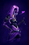  &lt;3 3_fingers alien breasts female helmet hood humanoid mask mass_effect not_furry q-thorn quarian solo tali&#039;zorah_nar_rayya video_games 