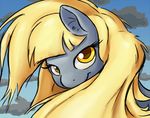  2012 cloud derpy_hooves_(mlp) equine female friendship_is_magic gsphere looking_at_viewer mammal my_little_pony portrait solo yellow_eyes 