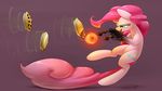  2015 bioshock blue_eyes bone crossover cutie_mark earth_pony equine female feral food friendship_is_magic glowing hair horse mammal my_little_pony pie pink_hair pinkie_pie_(mlp) pony skeleton solo underpable 