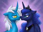  2015 duo equine eye_contact fan_character female friendship_is_magic horn male mammal my_little_pony princess_luna_(mlp) unicorn verard87 winged_unicorn wings 