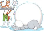 anthro belly duo eating feast feeding food force_feeding forced fox_mccloud growing male marker_(artwork) morbidly_obese nintendo overweight prisonsuit-rabbitman star_fox stuffing torture traditional_media_(artwork) video_games weight_gain wolf_o&#039;donnell 