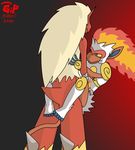  ambiguous_gender anus avian blaziken duo gipbandit infernape nintendo pok&eacute;mon sex video_games 