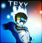  anthro canine fox gamblefur male mammal solo texy yellow_eyes 