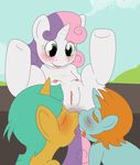  anus blush clitoris cub equine female friendship_is_magic group horn horse launny male mammal my_little_pony navel nipples pony puffy_anus pussy smile snails_(mlp) snips_(mlp) straight sweetie_belle_(mlp) teats tongue tongue_out unicorn young 