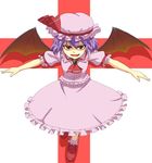  bad_id bad_pixiv_id purple_hair red_eyes remilia_scarlet solo touhou wings yanagi_kawa 