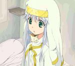  :o cat green_eyes hat index long_hair nun open_mouth orie silver_hair solo sphinx_(index) to_aru_majutsu_no_index 