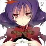  bad_id bad_pixiv_id fidgeting frown hanepochi lowres sketch solo tears touhou yasaka_kanako 