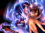  bad_id bad_pixiv_id chen devil_bat_ghost eyeshield_21 foreshortening ghost hands kaenbyou_rin kurenaiha multiple_girls panties pantyshot parody running touhou underwear 