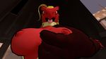  2015 avian big_breasts bird blaziken breasts cgi female fur hair kraotik long_hair masturbation nintendo nipples nude open_mouth pok&eacute;mon pussy smile solo source_filmmaker tongue vaginal video_games 