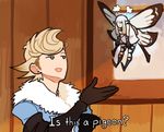  airy_(bravely_default) blonde_hair bravely_default english_text fairy female green_eyes hair human humanoid male mammal not_furry pointy_ears ringabel text trapinchmon 