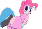  animal_genitalia anthro blue_eyes blue_tail blush breasts burgerkiss disembodied_penis duo equine female friendship_is_magic fur hair horn horsecock hot_dogging long_hair looking_at_viewer looking_back male mammal my_little_pony nipples open_mouth penis pink_fur pink_hair pinkie_pie_(mlp) plain_background presenting raised_tail rear_view smile solo_focus the_lego_movie unicorn unikitty 