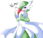  2015 big_breasts blush breasts english_text eyelashes female gardevoir green_hair hair humanoid looking_at_viewer nintendo nipples nude plain_background pok&eacute;mon pussy red_eyes shadow smile solo spread_legs spreading standing sucking suddenhack text video_games white_background 
